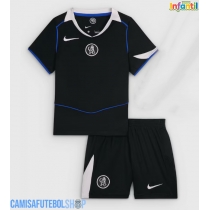 Camisa de time de futebol Chelsea Replicas 3º Equipamento Infantil 2025-26 Manga Curta (+ Calças curtas)